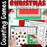 Christmas Counting Objects Worksheet Numbers to 10 - Decem