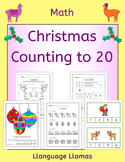 Christmas Counting up to 20 - worksheets, games, taskcards
