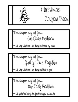 christmas coupon ideas