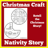 Christmas Craft | Activity Nativity Preschool Kindergarten