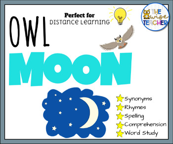 Preview of Christmas Craft Activities + Digital Resources Owl Moon
