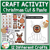 Christmas Craft Activity Cut and Paste Fine Motor Skills