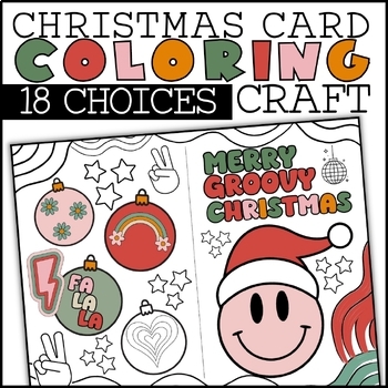 Preview of Christmas Craft | Christmas Card for Parents or Soldiers