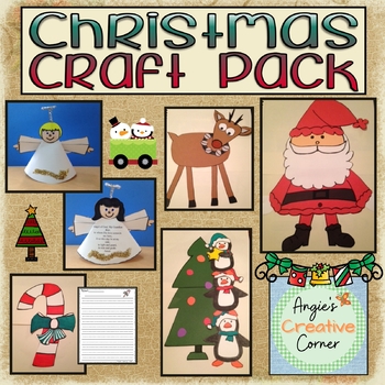 Preview of Christmas Craft Pack