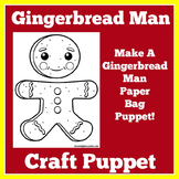 Christmas Craft | Preschool Kindergarten 1st Grade Gingerb