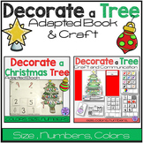 Christmas Craft and Adapted Book "Decorate a Tree"  Bundle