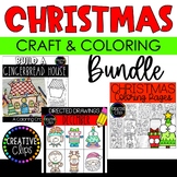 Christmas Craft and Coloring Bundle {Christmas Coloring Pages}