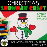 Christmas Craft for 1st Graders | Snowman Craftivity | Muñ