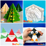 Christmas Crafts Activity Bundle - Simple STEAM fun