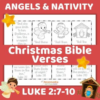 Preview of Christmas Crafts - Bible Bookmarks to Color