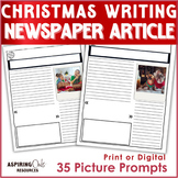 Christmas Creative Writing Newspaper Article Photo Prompts