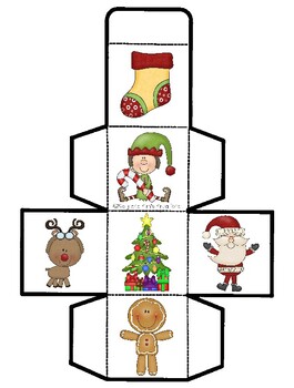 Christmas Cube Game {roll, tally, & graph skills} by Kelly and Kim's ...