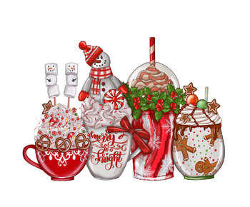Preview of Christmas Cups