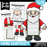 Christmas Cut & Create Writing Craftivity {Zip-A-Dee-Doo-D