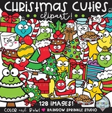 Christmas Cuties Clipart MEGA Set {christmas elements clipart}
