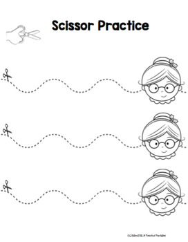 Download Christmas Cutting Practice by Preschool Printable | TpT