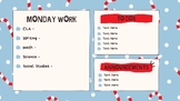 Christmas Daily Slides Template