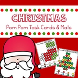 Christmas Pom-Pom Task Cards and Mats