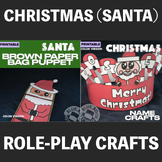 Christmas Day Role-Play Crafts and Activities Bundle (Santa)