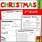 Christmas & December 2nd Grade Grammar & Language Arts ELA
