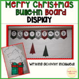 Christmas December Bulletin Board Bunting Banner Farmhouse