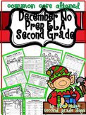 Christmas December No Prep ELA Pack (2nd Grade)