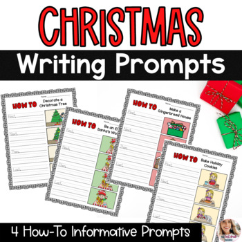 Christmas December Writing Prompts Narrative Informative and Opinion