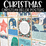 Christmas Decor Bible & Christian Posters