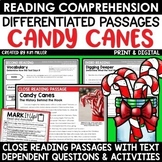 Christmas Close Reading Passages and Questions December Re
