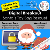 Christmas Digital Breakout Christmas Escape Room Christmas Breakout WEBSITE