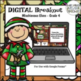 Christmas Mischievous Elves Digital Breakout Escape Room (