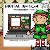 Christmas Digital Breakout Escape Room (Google Form) 5th Grade