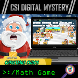 Christmas Digital CSI Math Mystery Game - Escape Room Reso