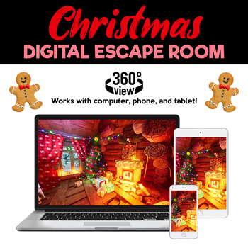 Preview of Christmas Digital Escape Room