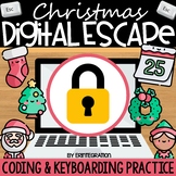 Christmas Digital Escape Room Keyboarding & Coding Google 