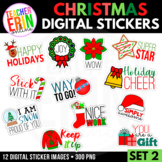 Christmas Digital Stickers | Holiday Set 2 | Digital Stick