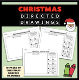 Christmas Directed Drawing Activity Set