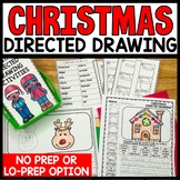 Christmas Directed Drawing | Christmas Art Writing Craft Activity