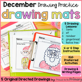 Gingerbread Directed Drawing Teaching Resources | TPT