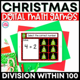 Christmas Division Facts | Digital Math Game