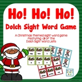 Christmas Dolch Sight Words Game