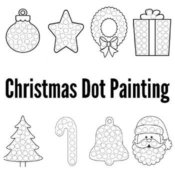 Christmas Dot Marker Activity, Christmas Do-A-Dot Marker Fine Motor ...