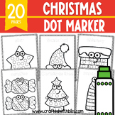 Christmas Dot Marker Activity, Christmas Do-A-Dot Marker F