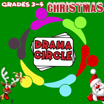 Preview of Christmas Drama Circle: Rude Alf the Red-Nosed Reindeer, GRADES 3-4