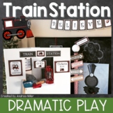 Christmas Dramatic Play Center Train Station