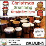 Christmas Bucket Drumming Simple Rhythms