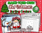 Christmas *EDITABLE* Make-Your-Own Sorting Centers