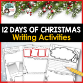 Christmas Writing - 12 Quick ELA Christmas Activities