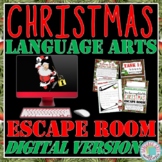 Christmas ELA Digital Escape Room