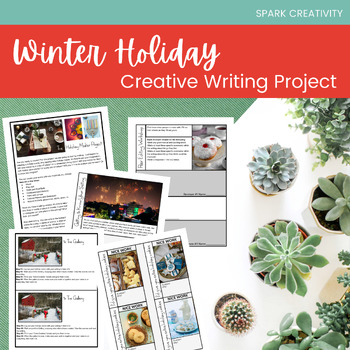Preview of Winter Holiday Maker Space Writing Project